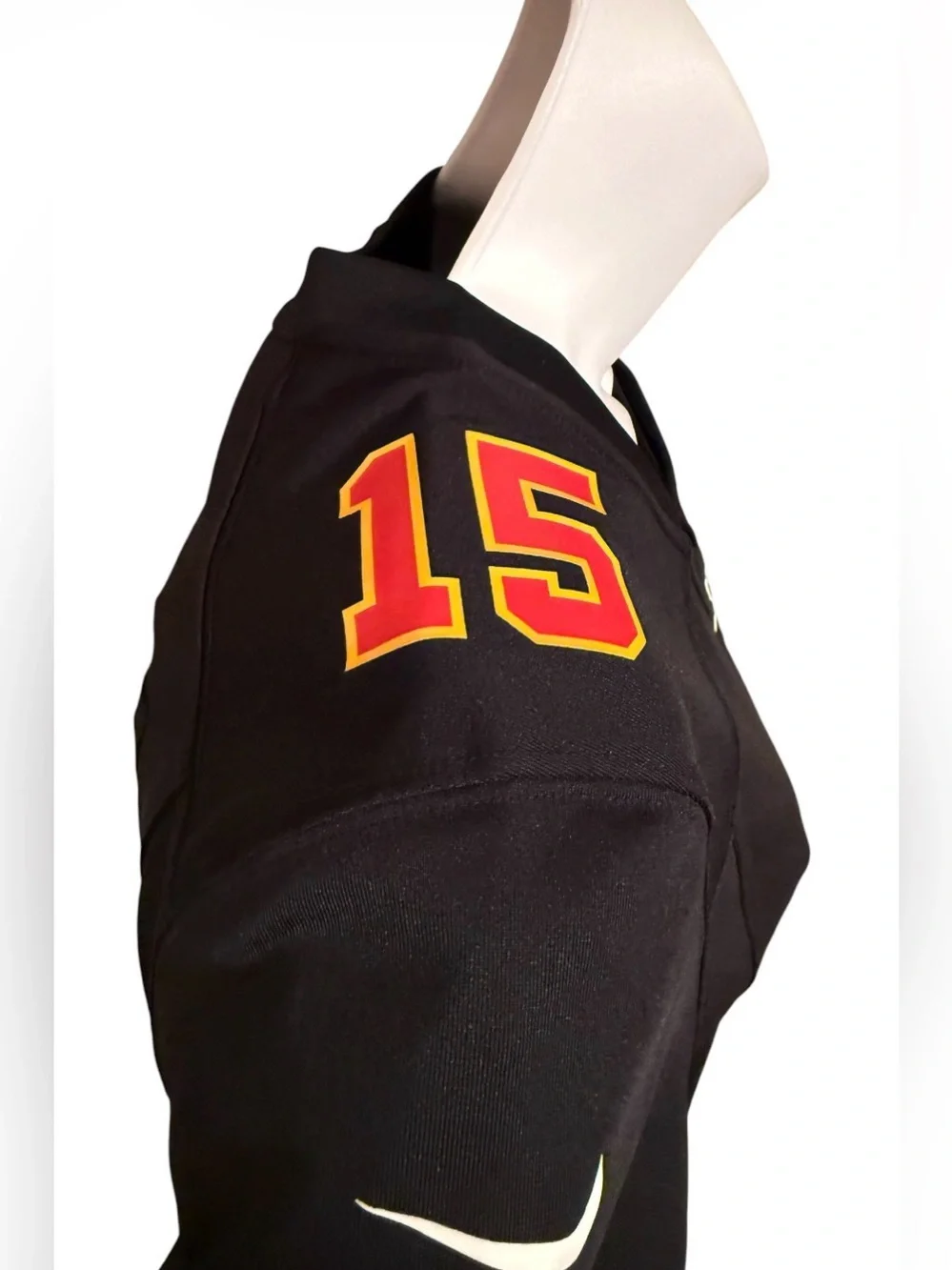 NWT Nike Patrick Mahomes #15 Kansas City Chiefs Black Game Jersey Women’s M